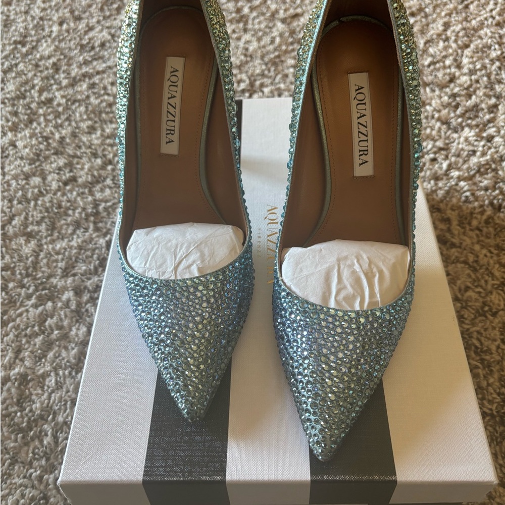 Aquazzura Purist Crystal Pump 105